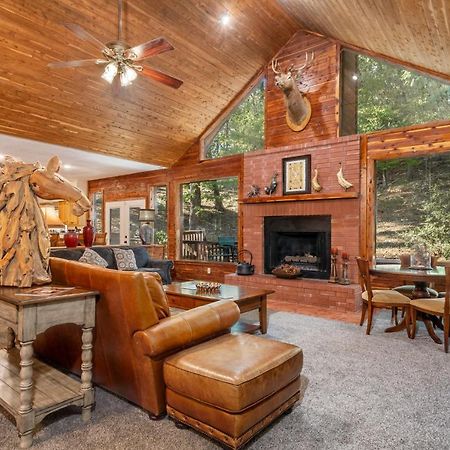 Luxury Rock Creek Cabin W Deck By Lake Hamilton Hot Springs Exterior foto