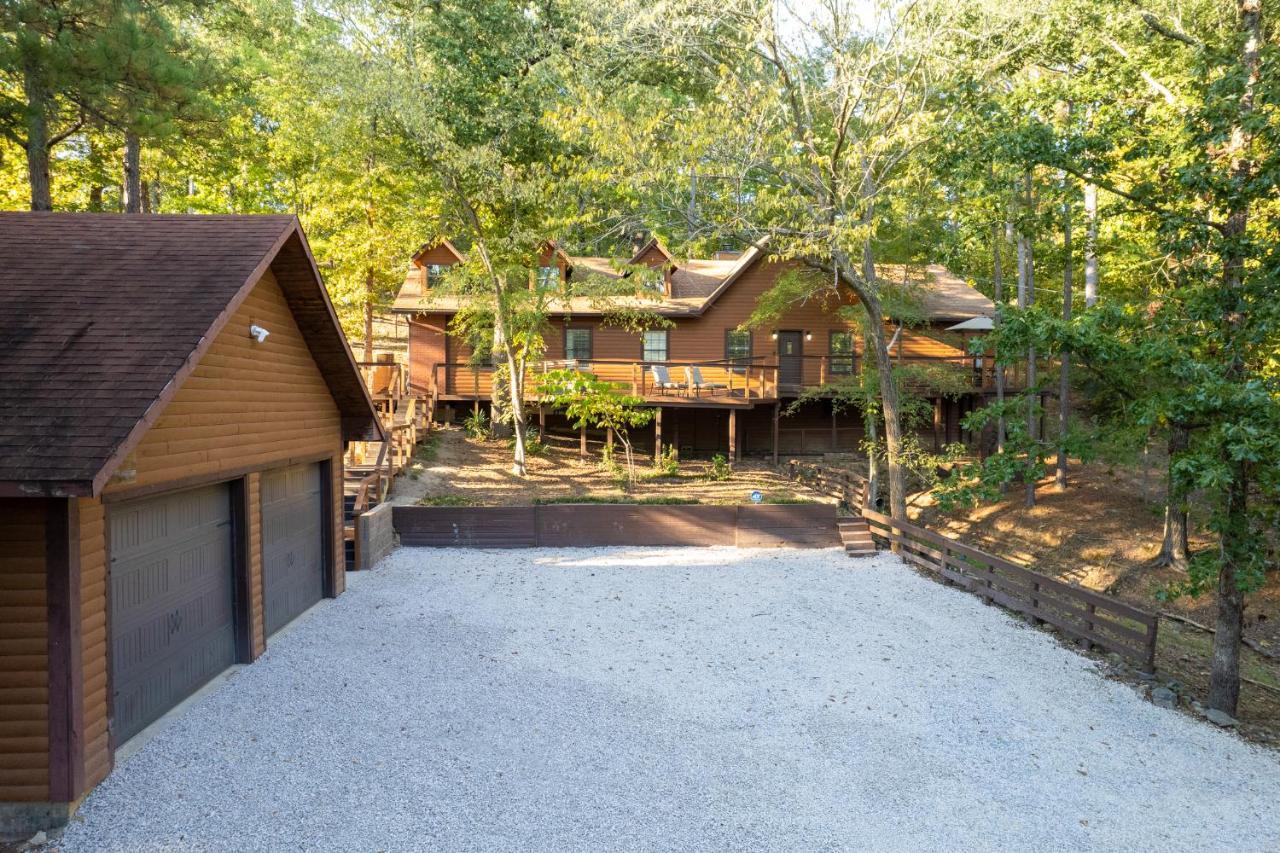 Luxury Rock Creek Cabin W Deck By Lake Hamilton Hot Springs Exterior foto