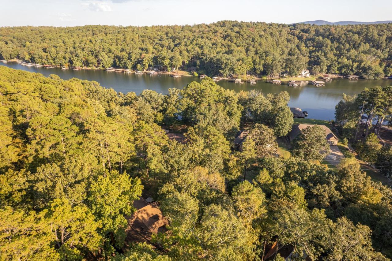 Luxury Rock Creek Cabin W Deck By Lake Hamilton Hot Springs Exterior foto